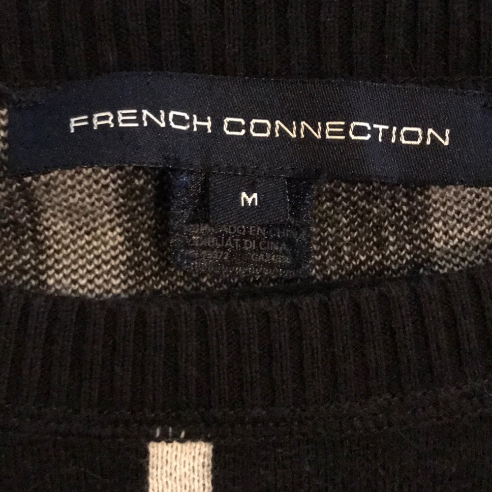 French Connection Sweater Grid Pattern - image 2